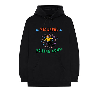 Kid Laroi x Rolling Loud Stream Black Hoodie