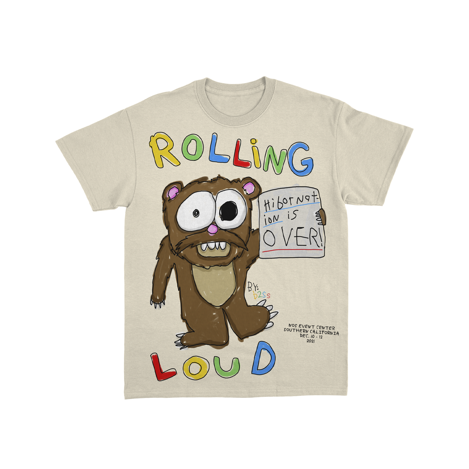 California 2021 Exclusive Line Up Tee