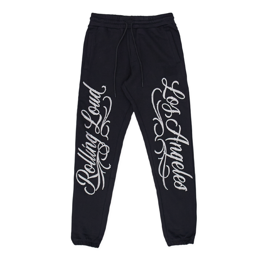 Rhinestone Sweatpants Cali 23