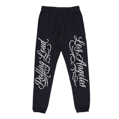 Rhinestone Sweatpants Cali 23