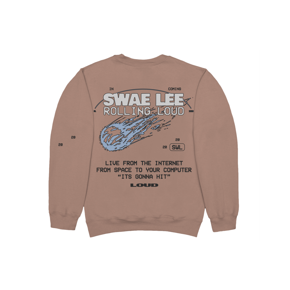 Swae Lee x Rolling Loud Tan Sweatshirt