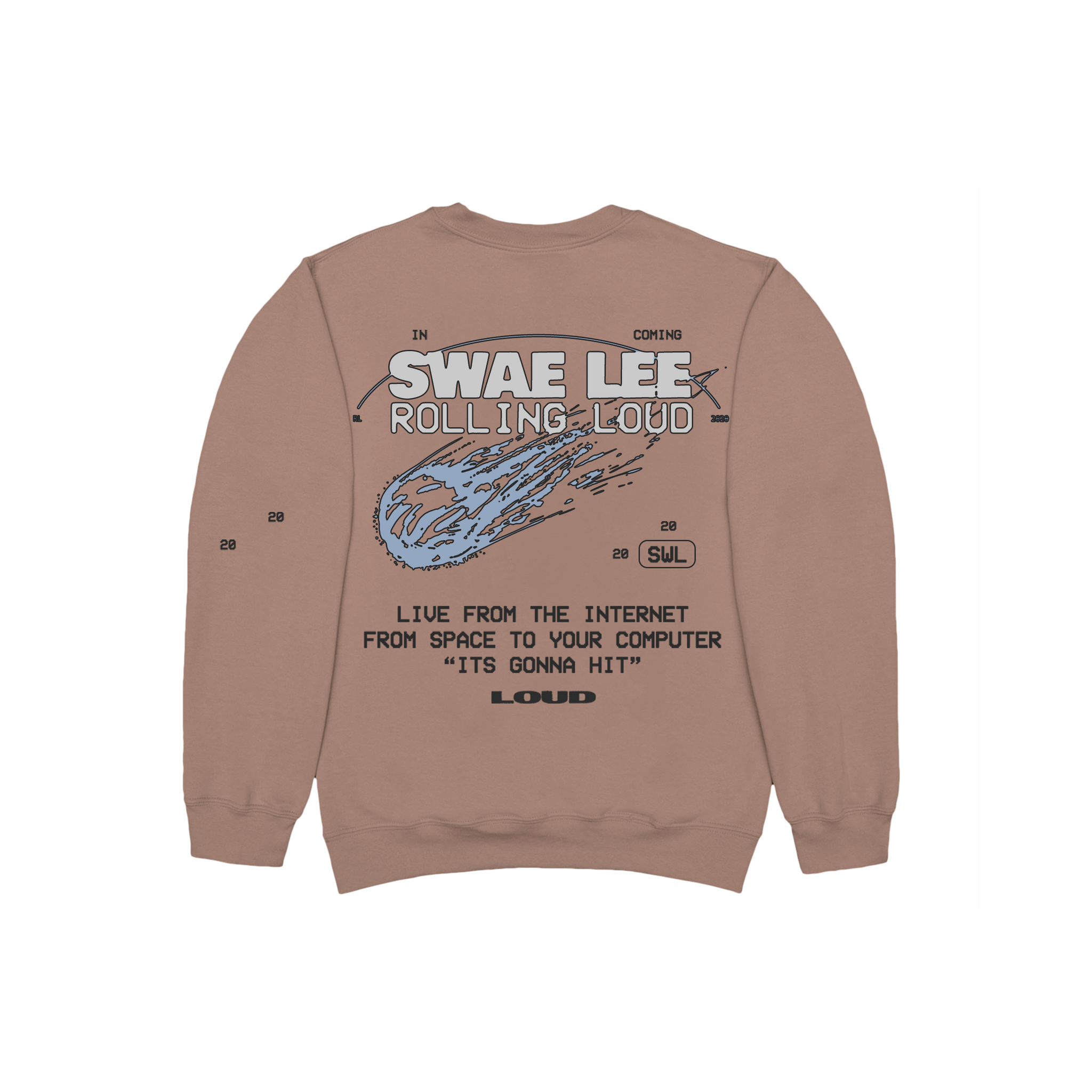 Swae Lee x Rolling Loud Tan Sweatshirt