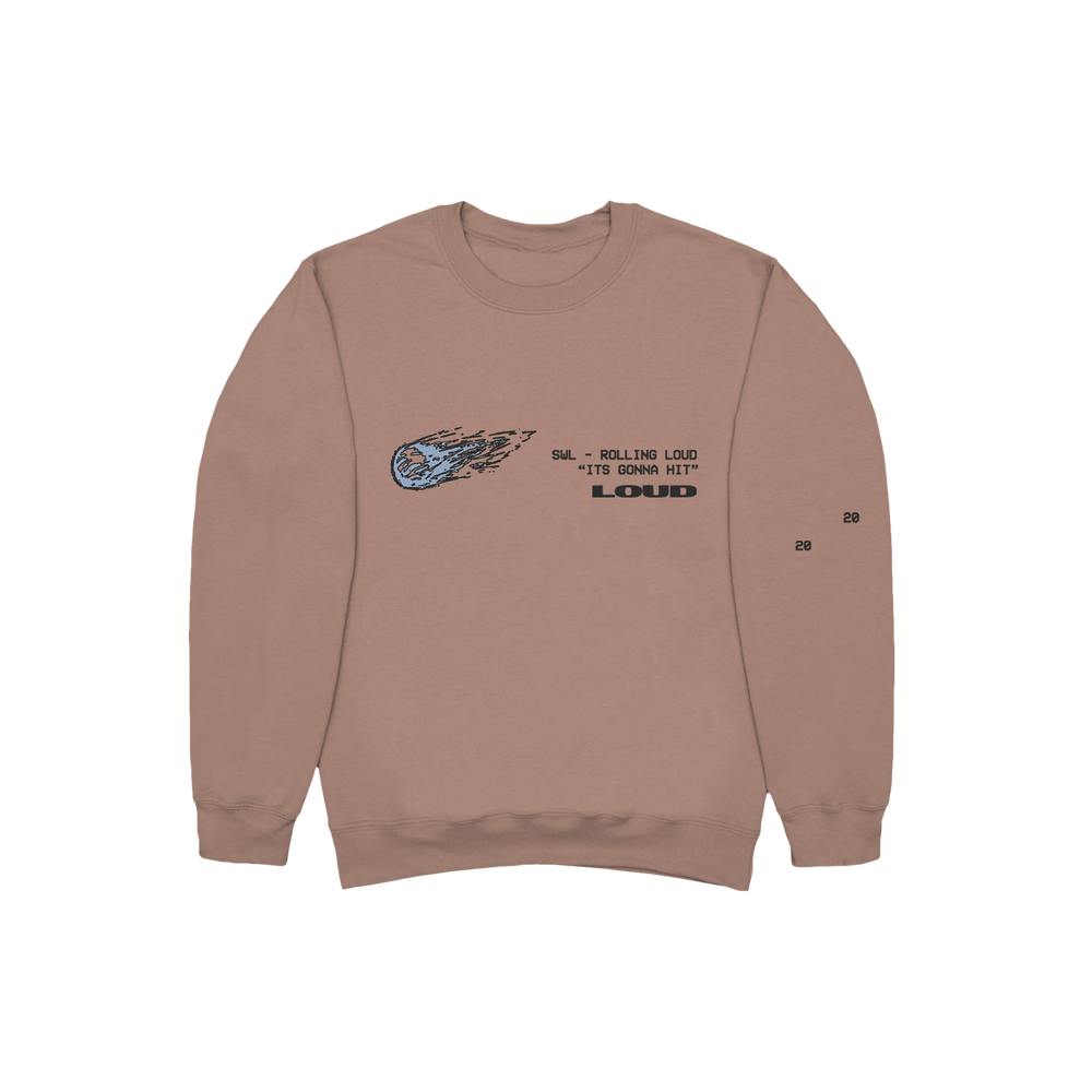 Swae Lee x Rolling Loud Tan Sweatshirt | Rolling Loud Swae Lee x Rolling Loud Tan Sweatshirt | Rolling Loud