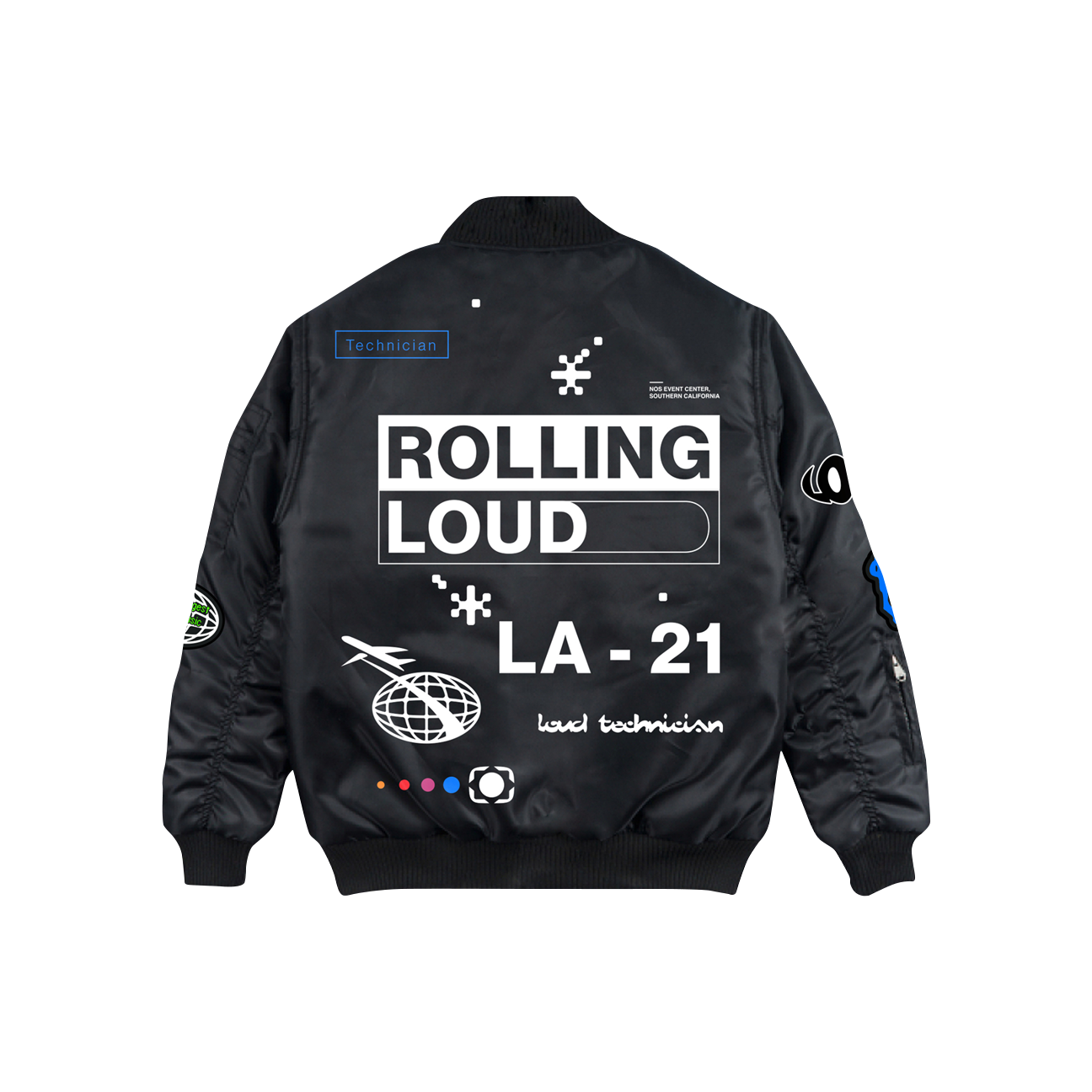 Loudtech Bomber Jacket LA 2021 Coaches Jacket
