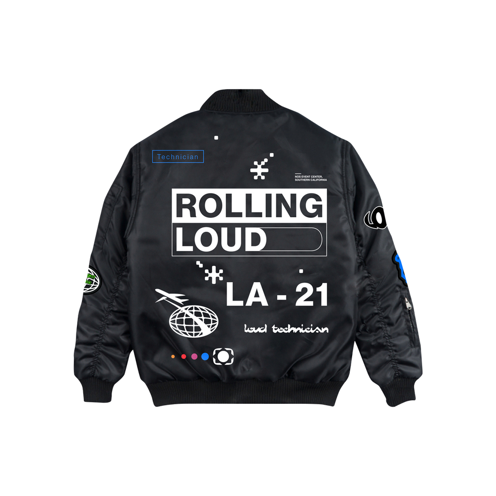 Loudtech Bomber Jacket LA 2021 Coaches Jacket