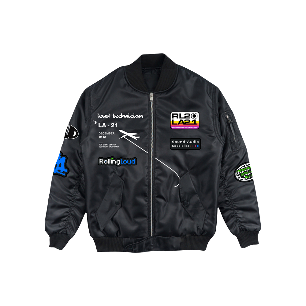 Loudtech Bomber Jacket LA 2021 Coaches Jacket