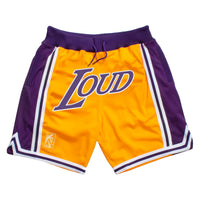 LOUD LA Authentic Mesh On Court Shorts