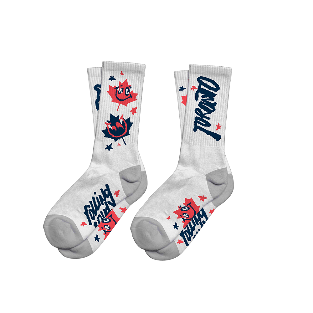 RL Maple Socks Toronto 22'
