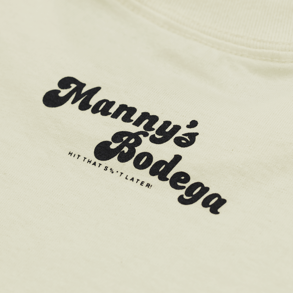 Manny Bodega NYC Tee Ivory