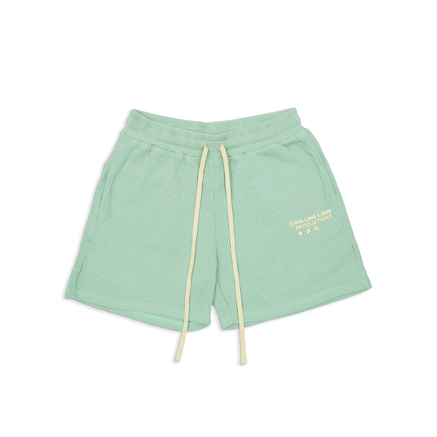 RL Productions Waffle Shorts Mint