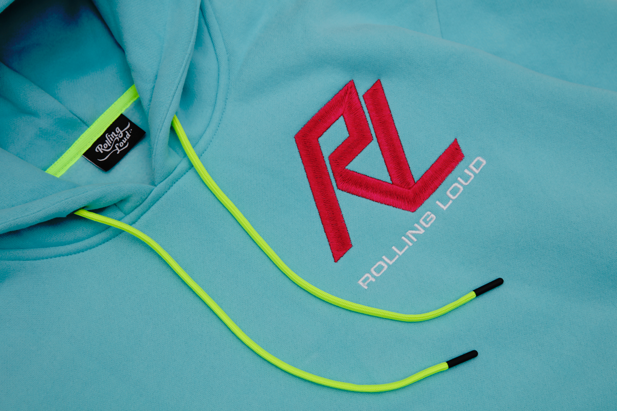 RL Moto Flames French Terry Hoodie