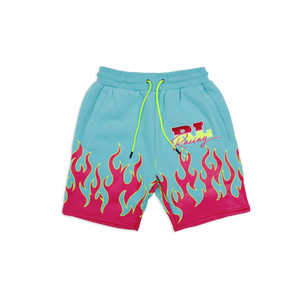 RL Moto Flames French Terry Shorts