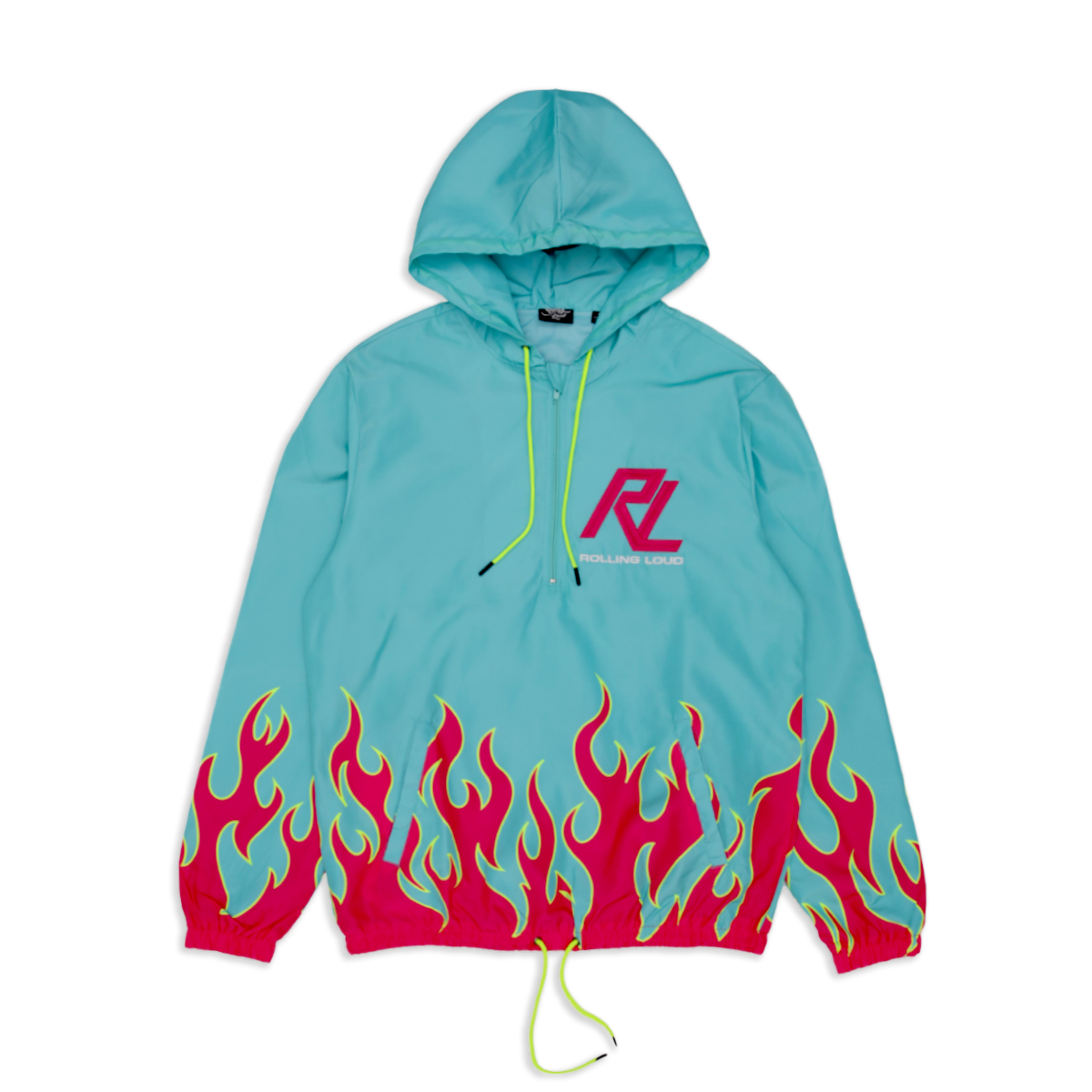 RL Moto Flames Windbreaker Jacket