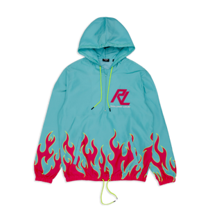 RL Moto Flames Windbreaker Jacket