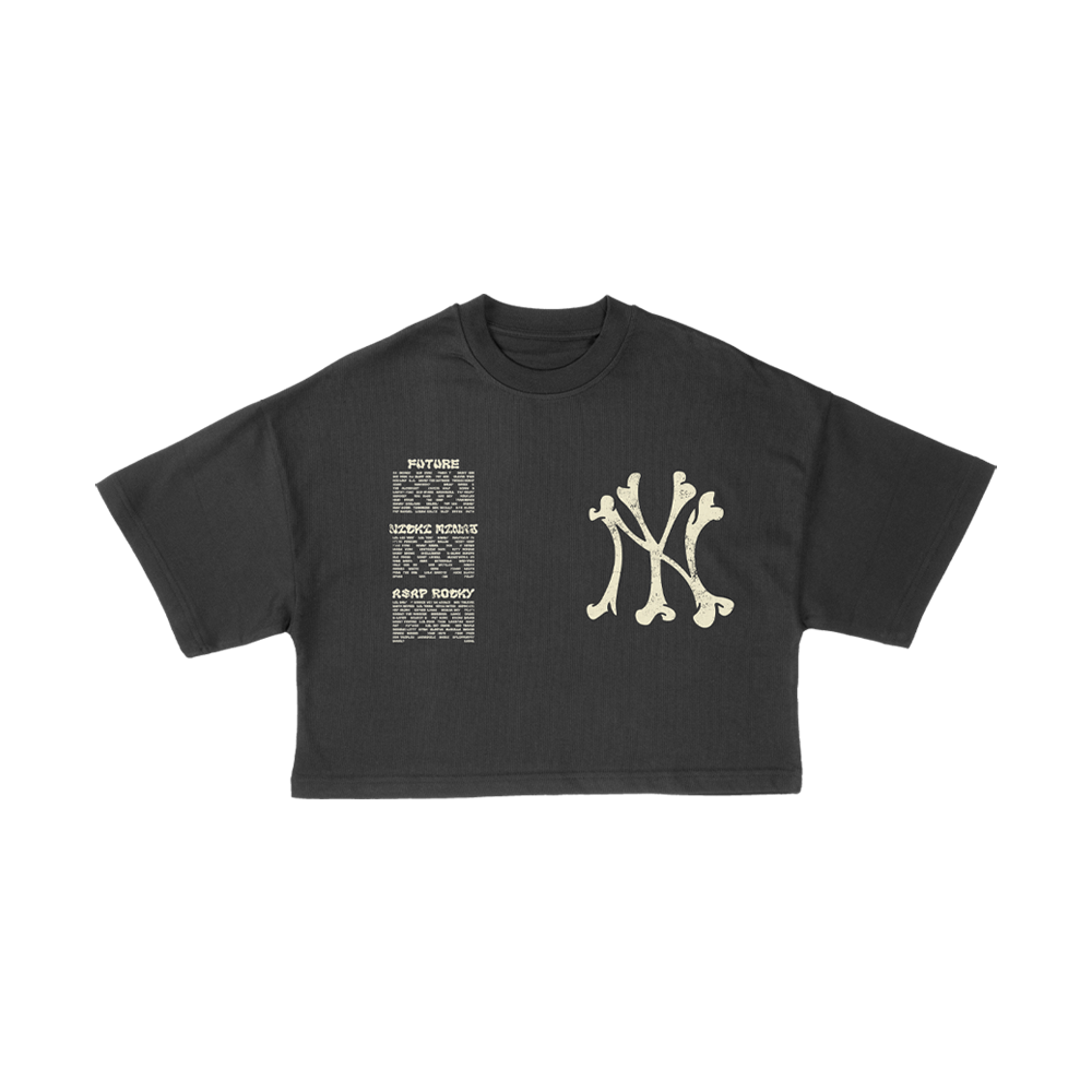 Bones Vintage Heavyweight Cropped Tee NYC 2022