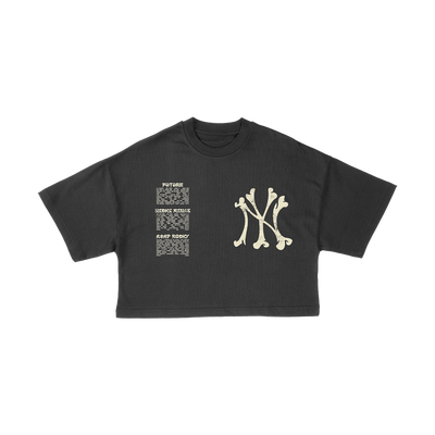 Bones Vintage Heavyweight Cropped Tee NYC 2022