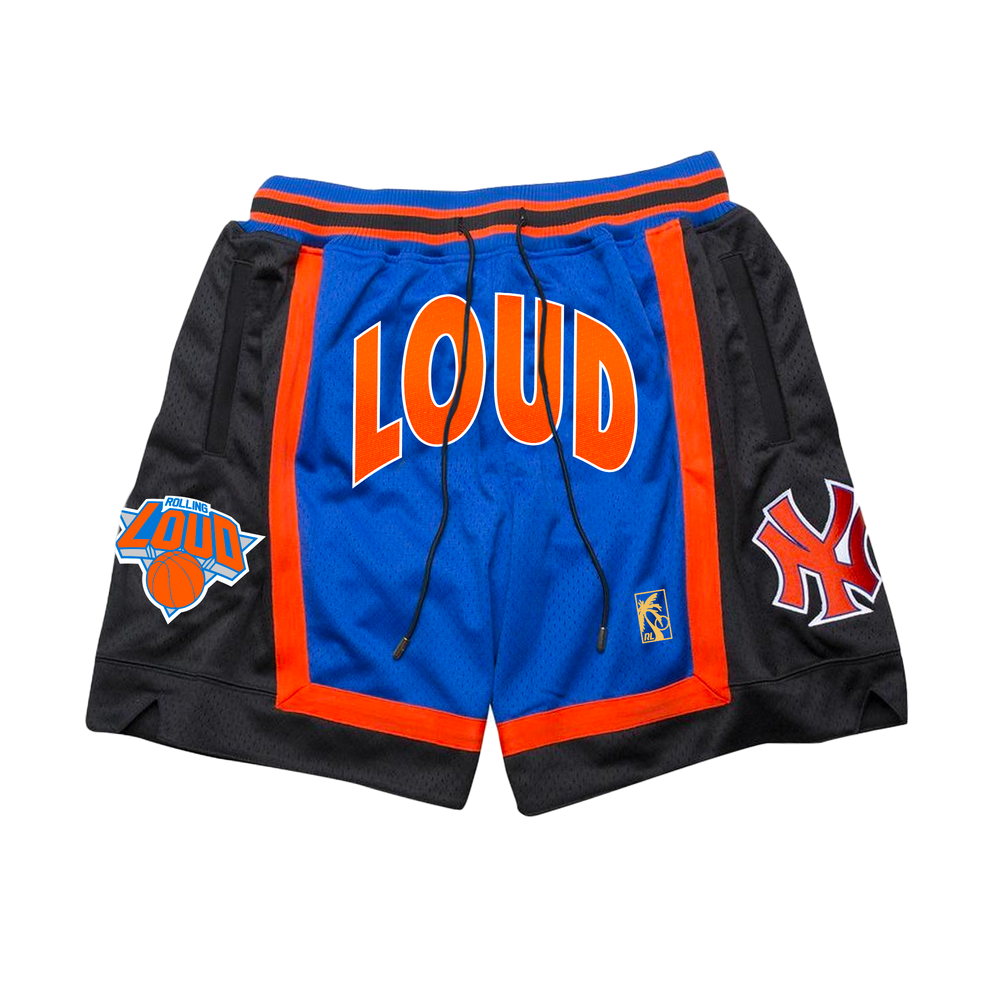 LOUD NYC Authentic Mesh On Court Shorts