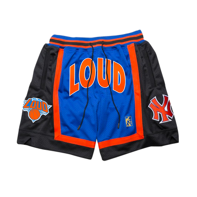 LOUD NYC Authentic Mesh On Court Shorts