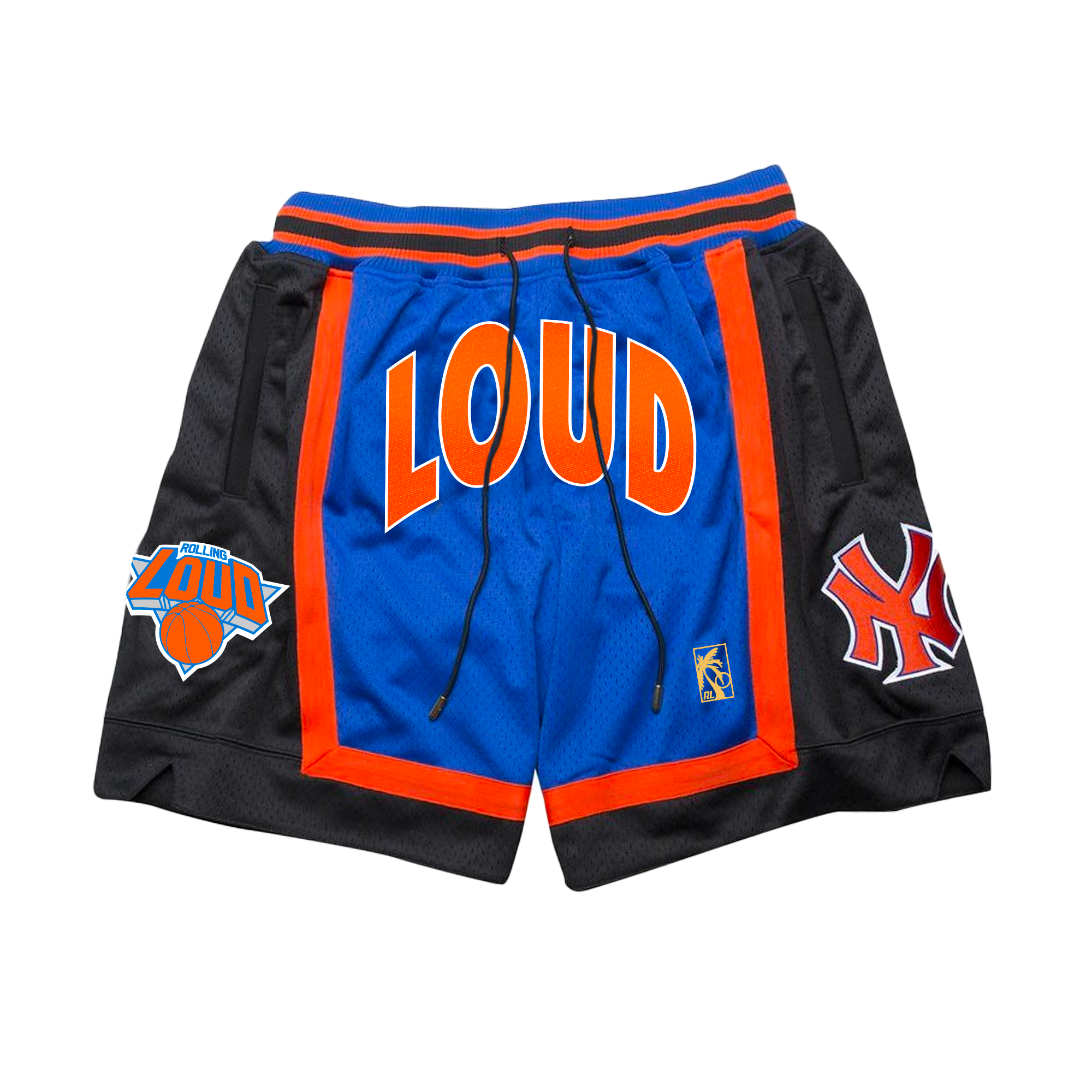 LOUD NYC Authentic Mesh On Court Shorts