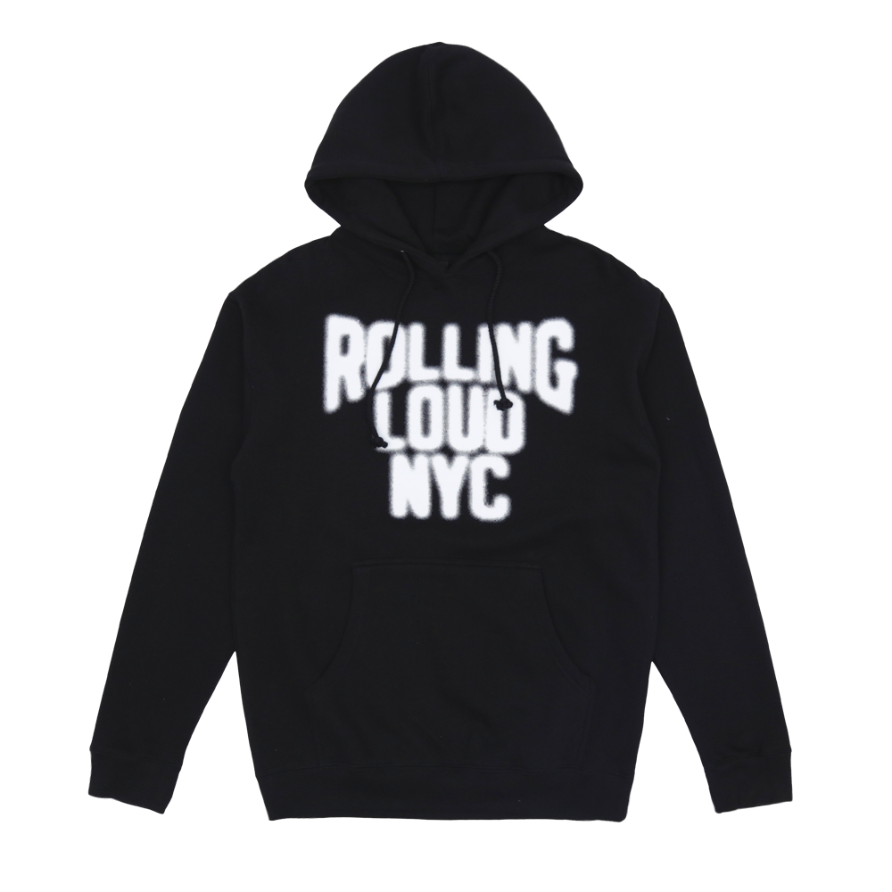 Lennon Black Hooded Sweatshirt NYC 2021