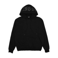 OE Heavyweight Embroidered Black Hoodie