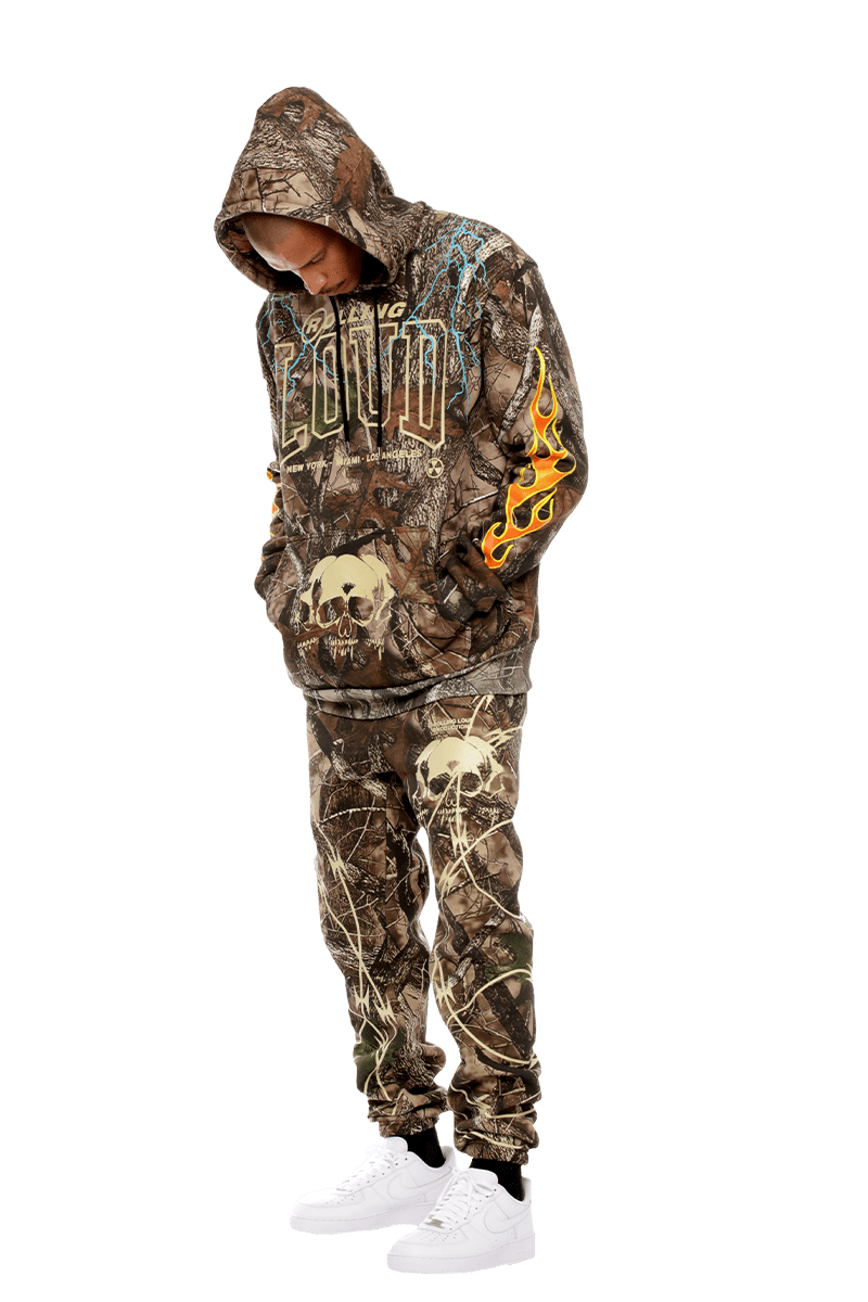 Open The Pit OG Hunter Camo Sweatpants