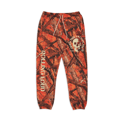 Open The Pit OG Orange Camo Sweatpants