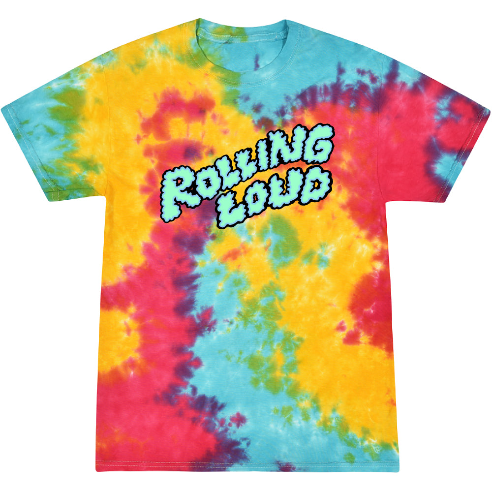 Puffy Logo Rainbow Dye SS Tee