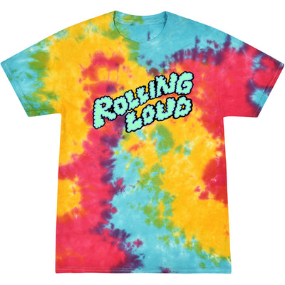 Puffy Logo Rainbow Dye SS Tee