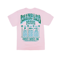 RL Palms T Shirt Pink Miami 22