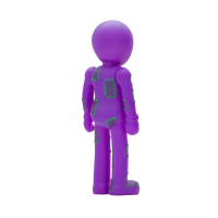 Purple Punx Collectible Vinyl Toy