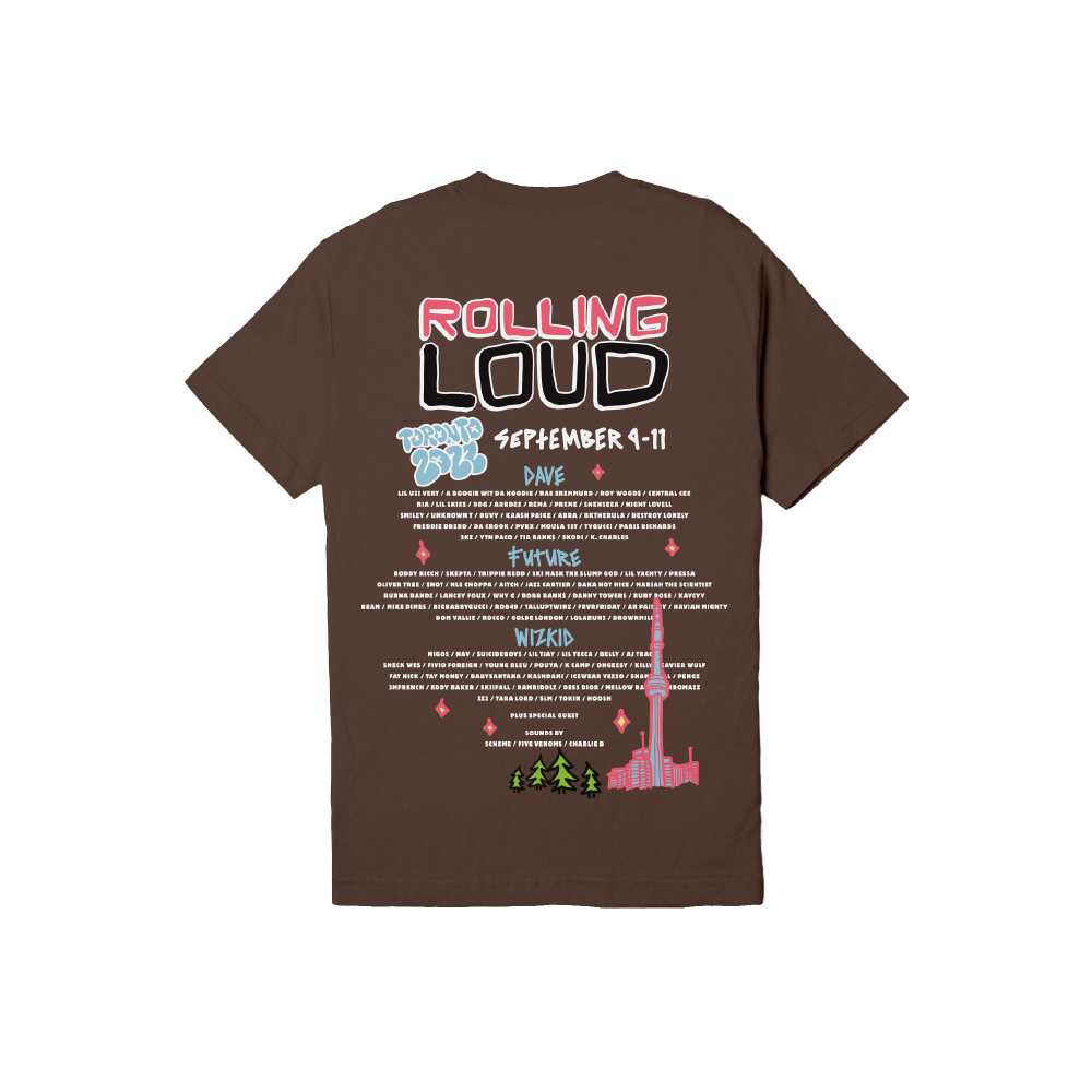 RL Queen City T Shirt Brown Toronto 22'