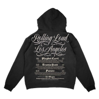 RhineStone Hooded Sweatshirt Cali 23