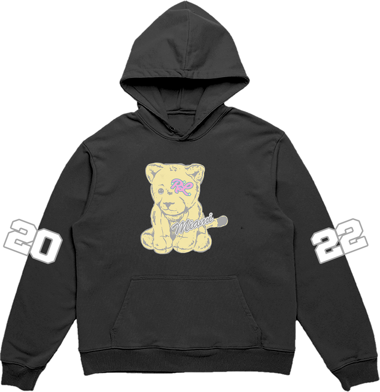 RL Panther Varsity Hoodie Black Miami 22'