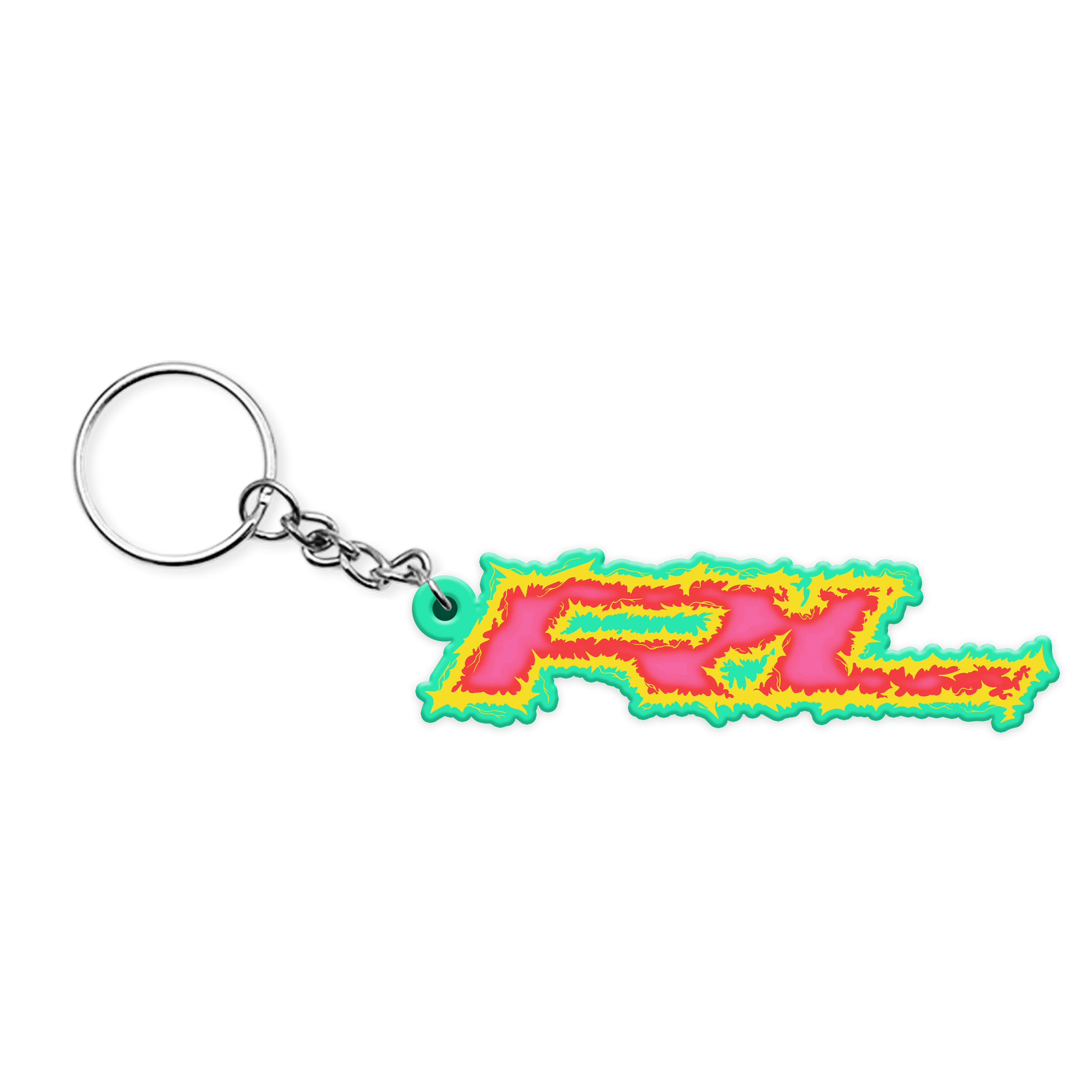 RL Static Puffy Molded Keychain Miami 22'
