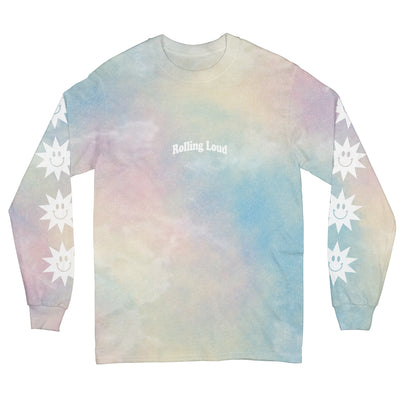 Acid Sun Festival Custom Dyed Long Sleeve Tee