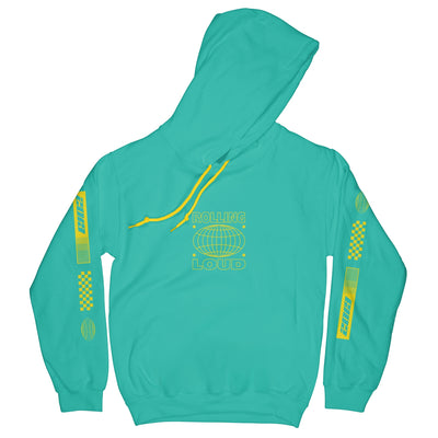 Palm Racing Pigment Dye Hoodie