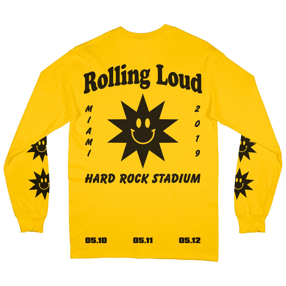 Summer Sun Gold Long Sleeve Tee