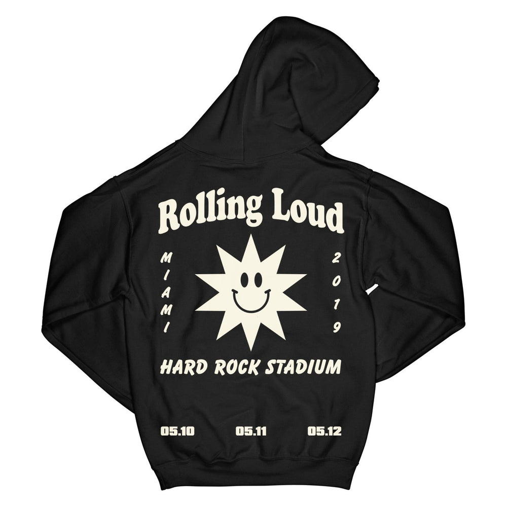 Summer Sun Hoodie Black