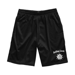 Summer Sun Black/White Shorts
