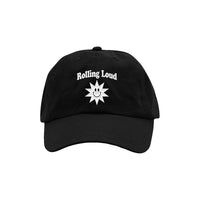 Summer Sun Dad Hat Black/White