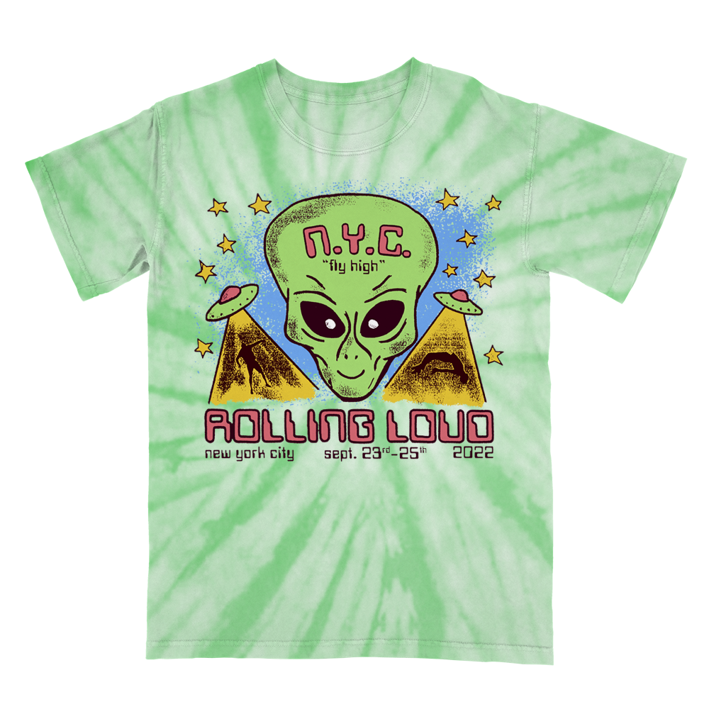 RL Alien T Shirt Tie Dye NYC 22
