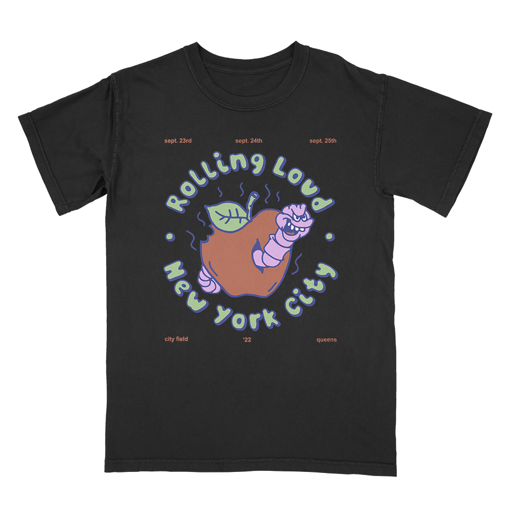 RL Apple T Shirt Black NYC 22