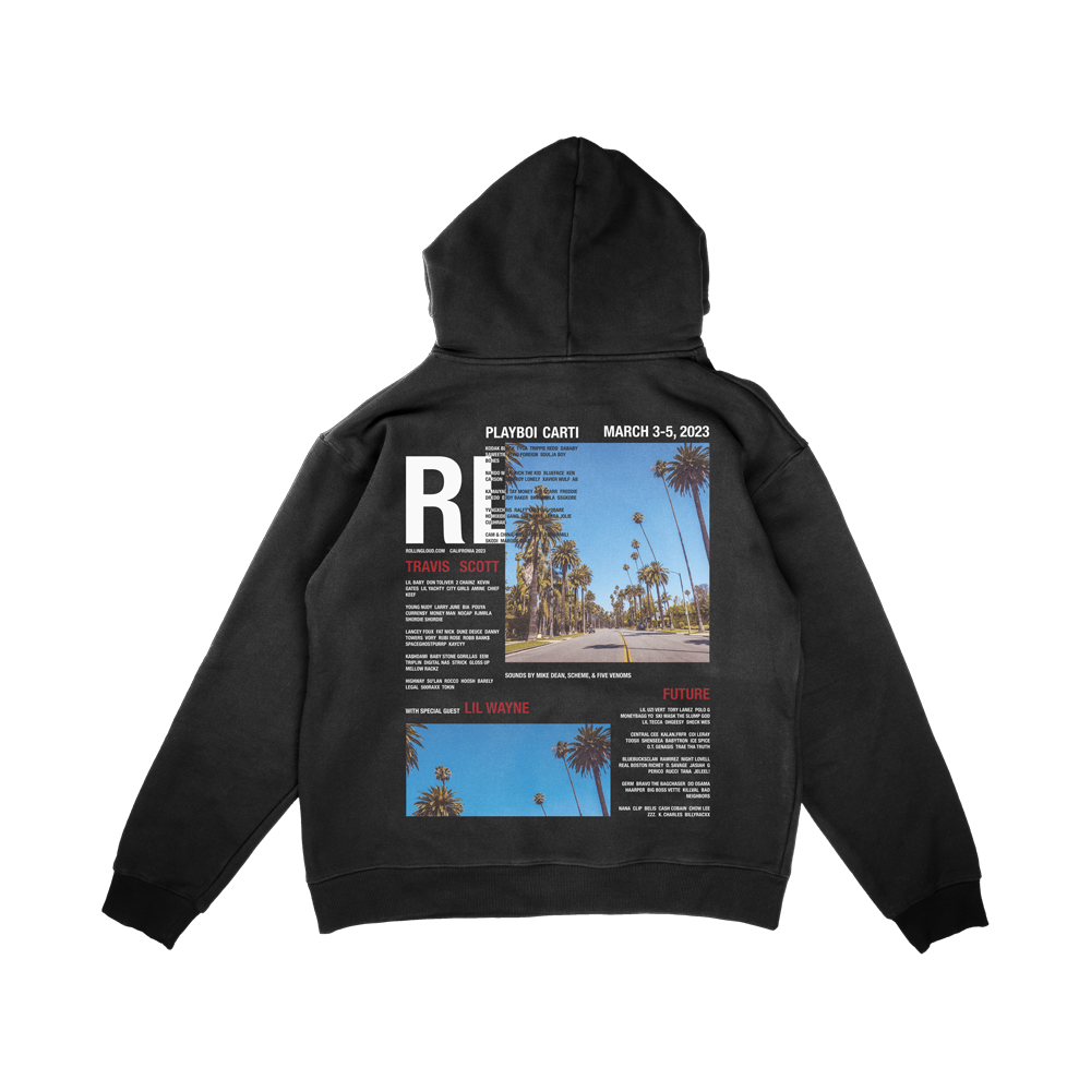 Exclusive Line Up Hoodie Cali 23 (limited release)