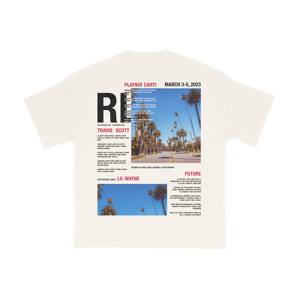 Exclusive Line Up Tee Cali 23 (limited release)