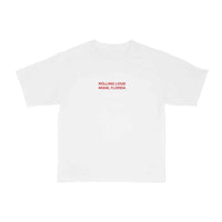 RL Exclusive Miami 2022 Line Up T Shirt White