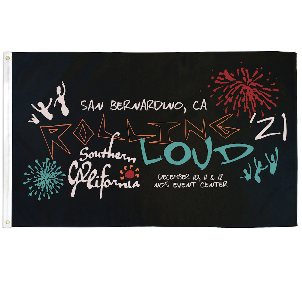 RL Goes West Cali 2021 Festival Flag