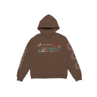 RL Goes West Tho Custom Brown Hoodie - Cali 2021