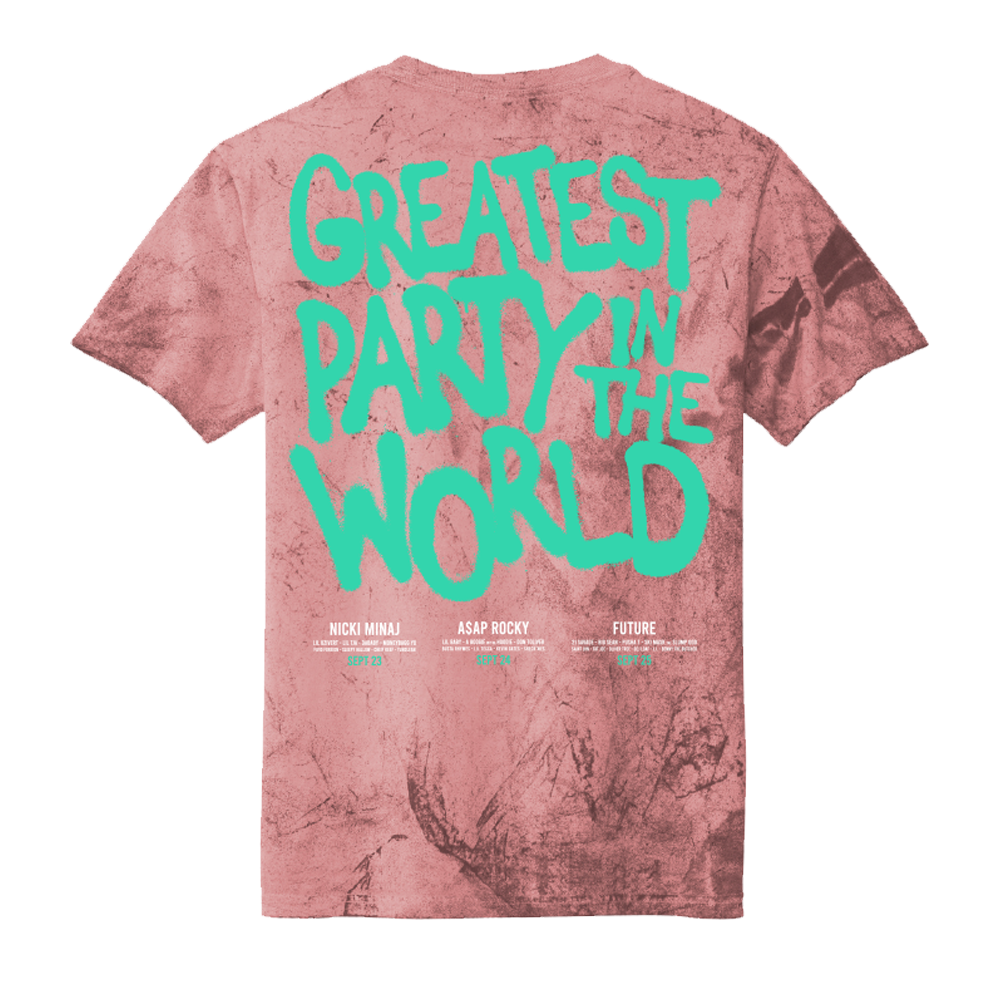 RL Greatest Party T Shirt Tie Dye NYC 22