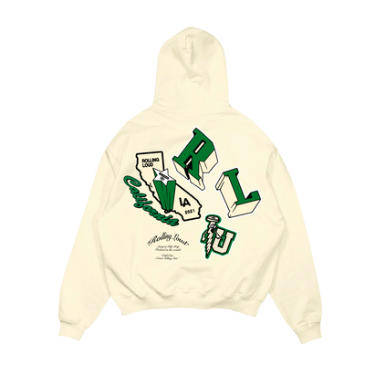 Hollywood Embroidered Hoodie CALI 2021